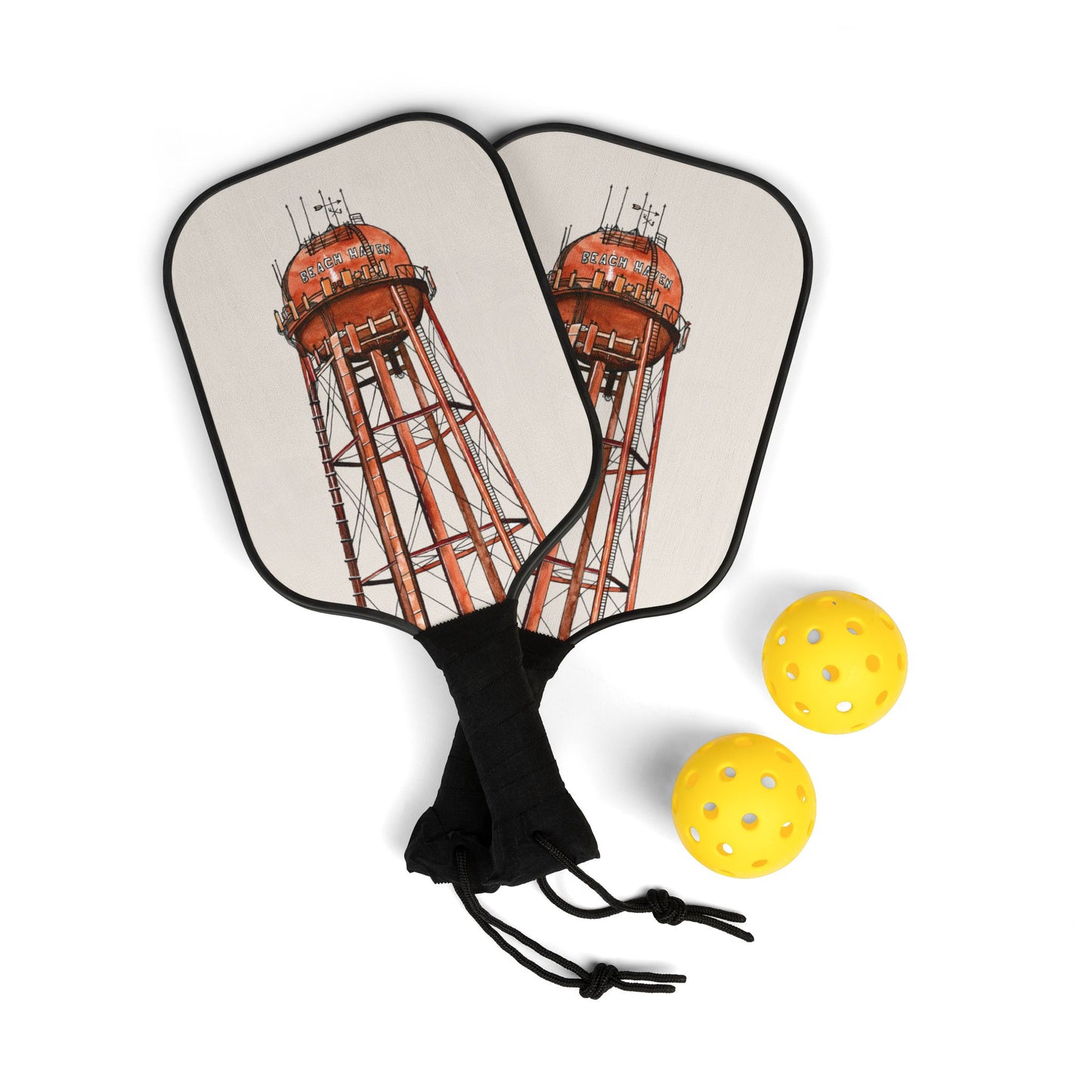 Beach Haven Water Tower Pickleball Kit