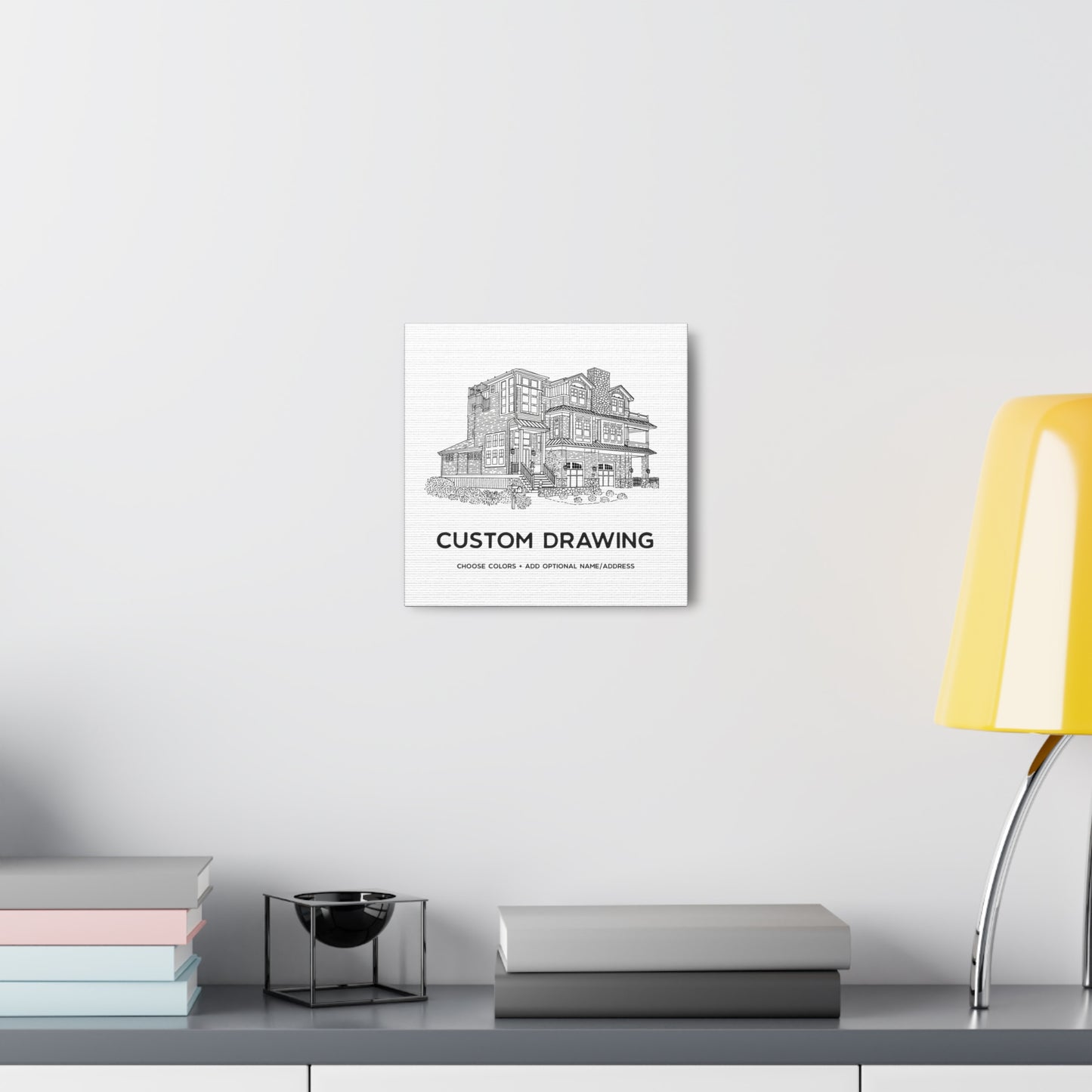 Custom Drawing Canvas Art Print