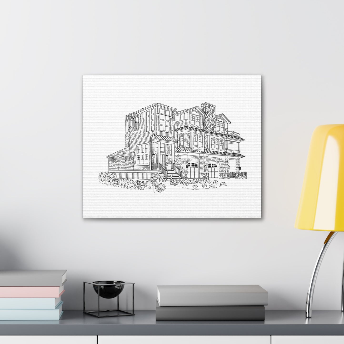 Custom Drawing Canvas Art Print