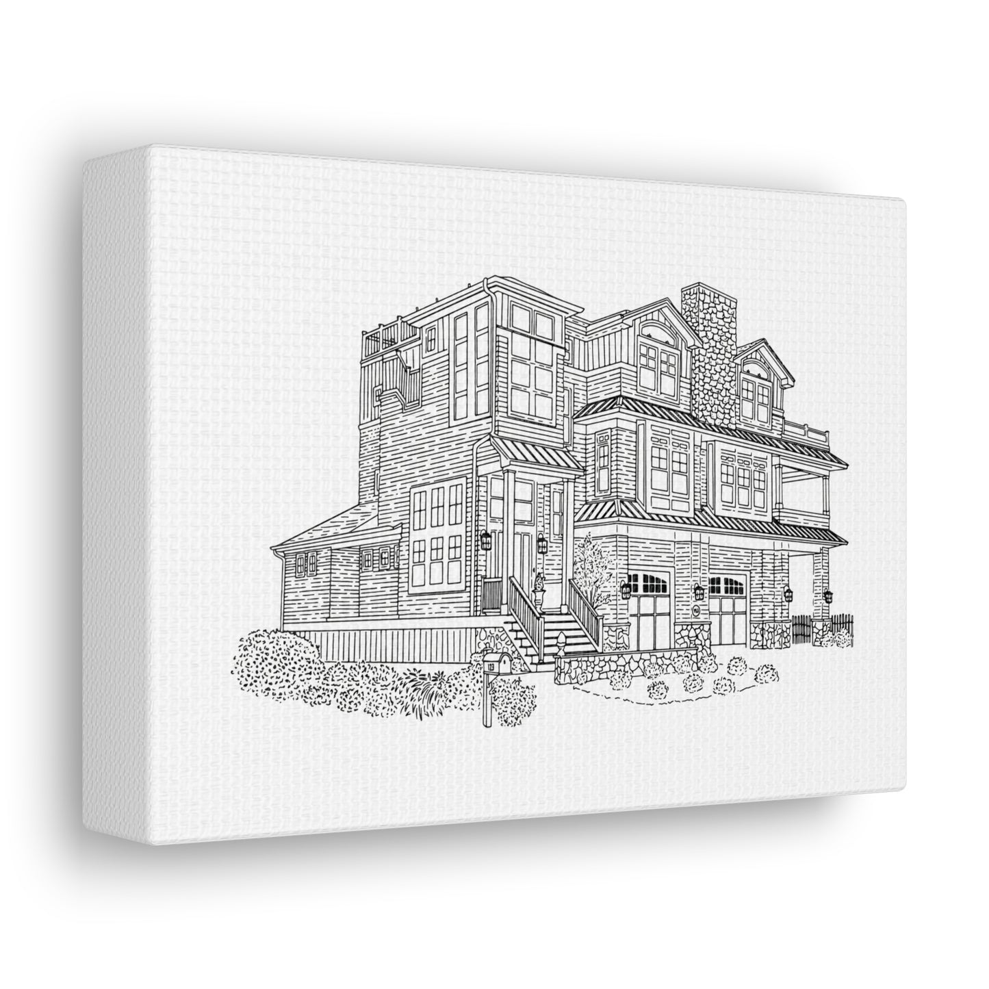 Custom Drawing Canvas Art Print