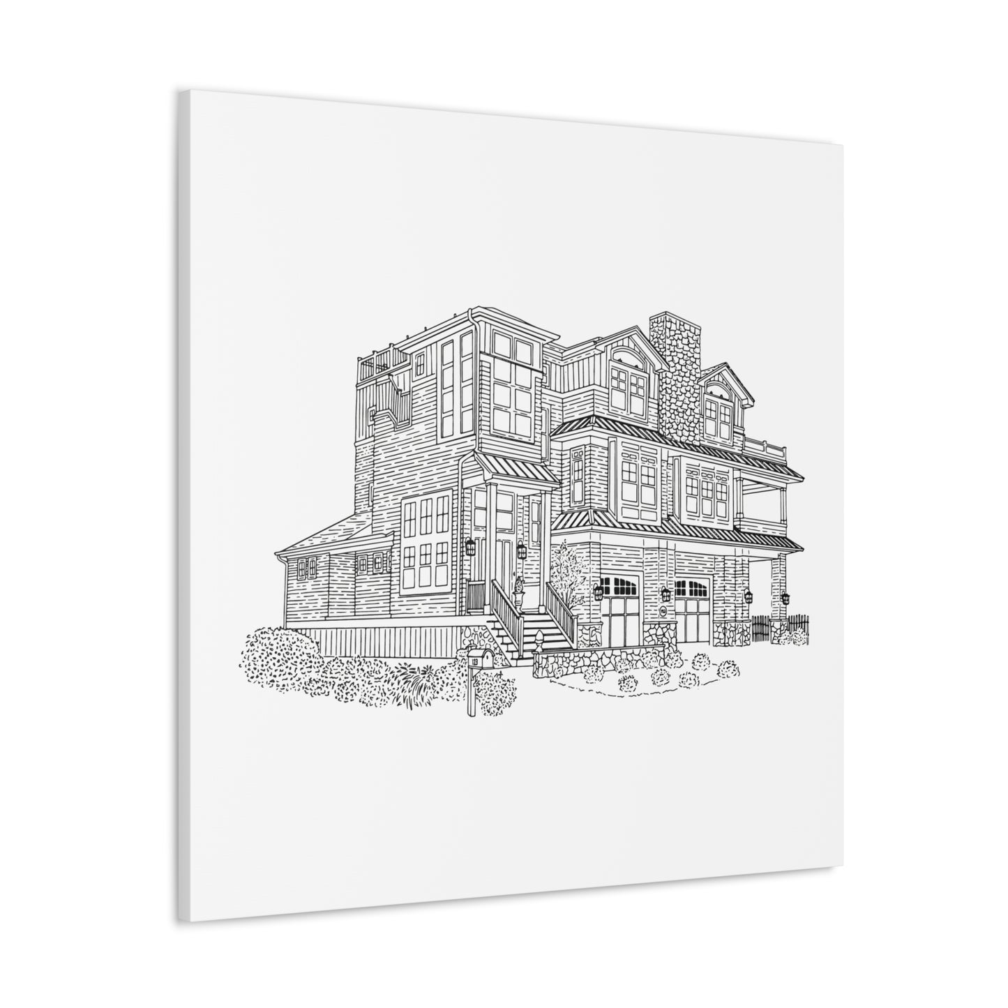 Custom Drawing Canvas Art Print