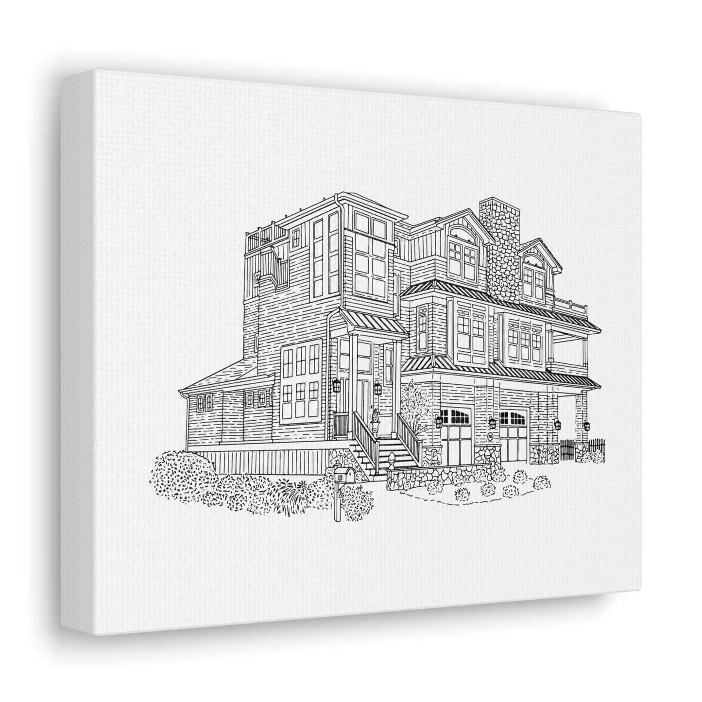 Custom Drawing Canvas Art Print