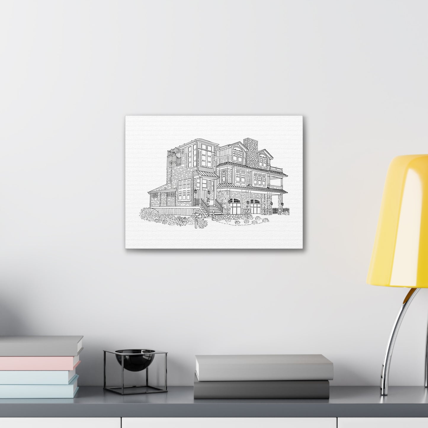 Custom Drawing Canvas Art Print