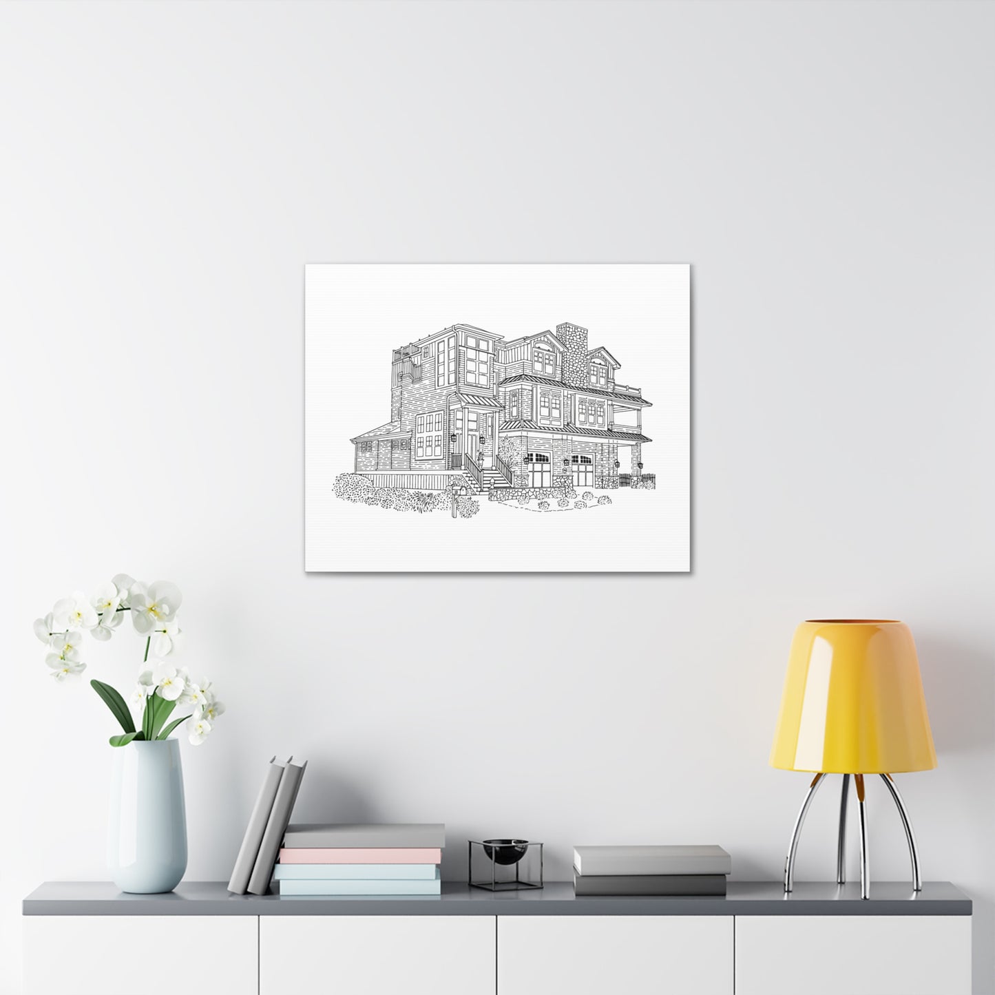 Custom Drawing Canvas Art Print
