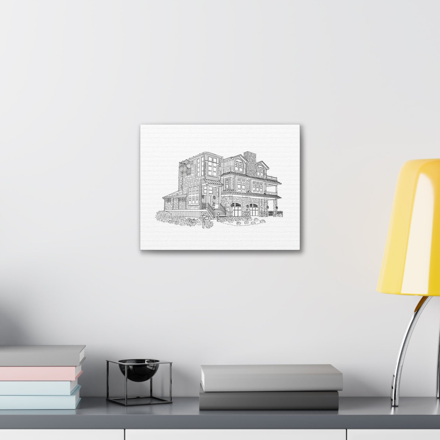 Custom Drawing Canvas Art Print