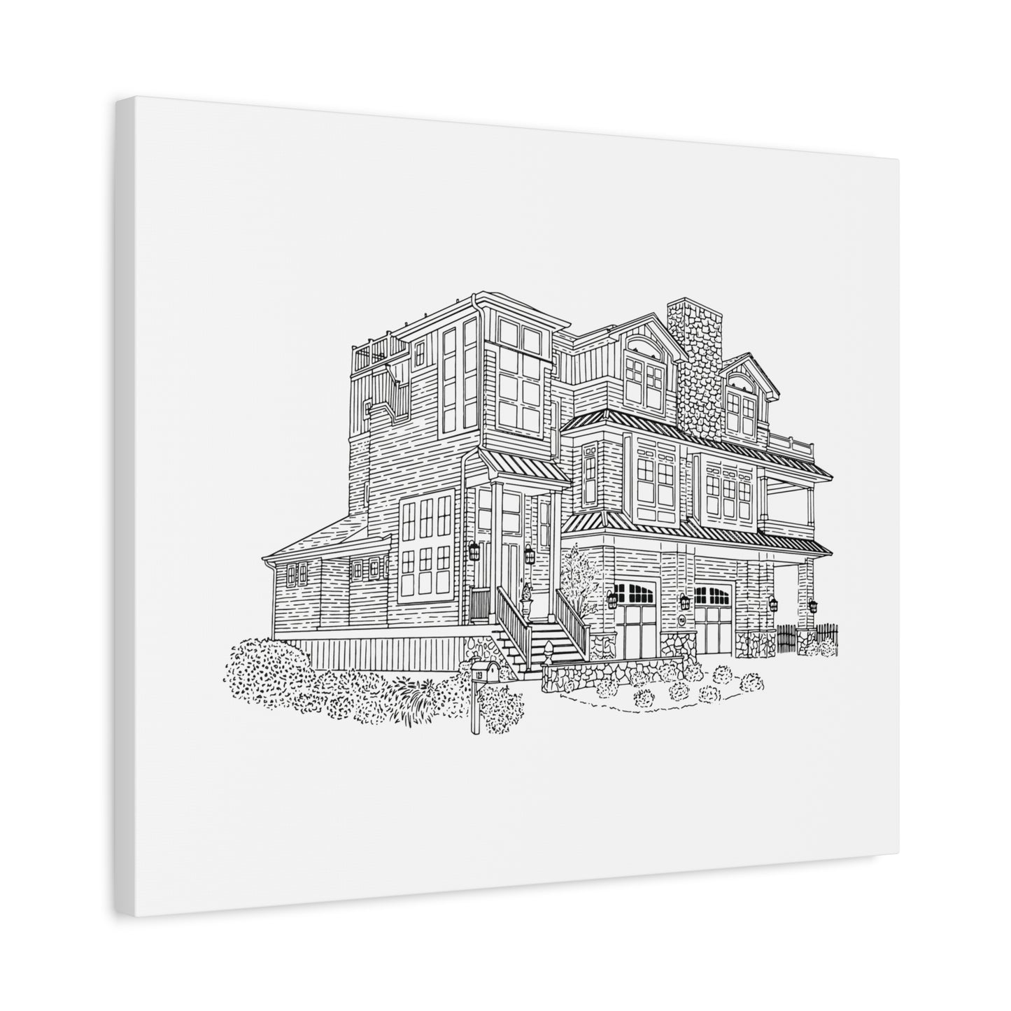 Custom Drawing Canvas Art Print