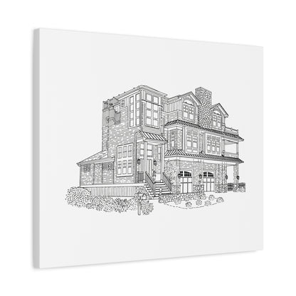 Custom Drawing Canvas Art Print