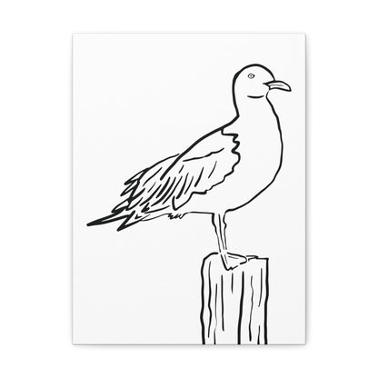 Seagull Canvas Gallery Wrap