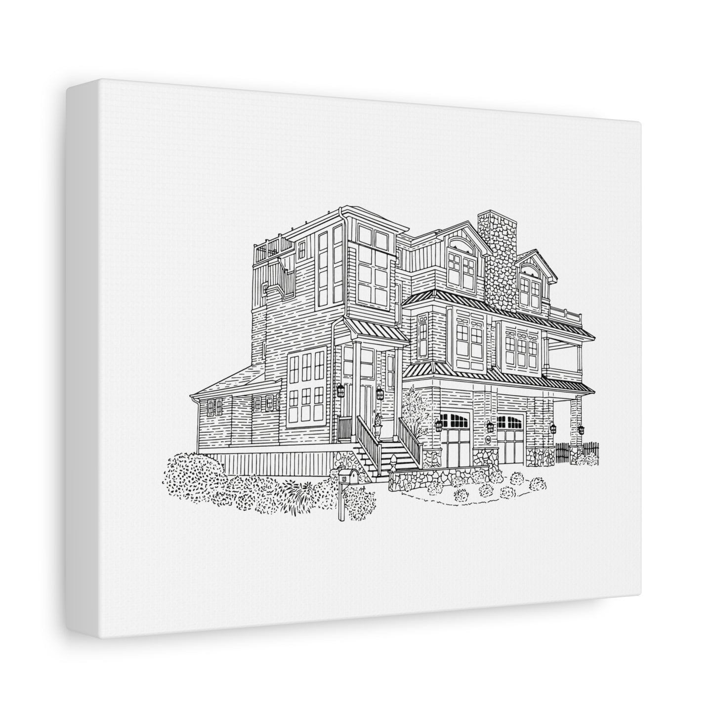 Custom Drawing Canvas Art Print