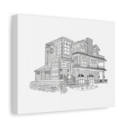 Custom Drawing Canvas Art Print