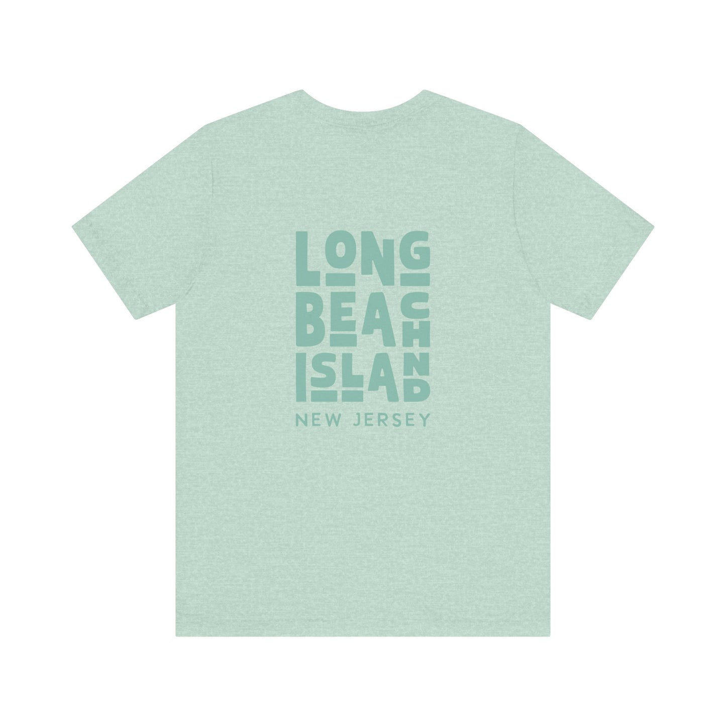 Long Beach Island Unisex Jersey Tee - Perfect Summer Style