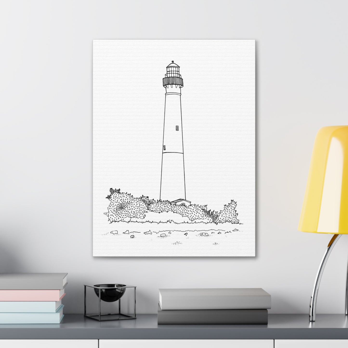 Barnegat Lighthouse Canvas Gallery Wrap