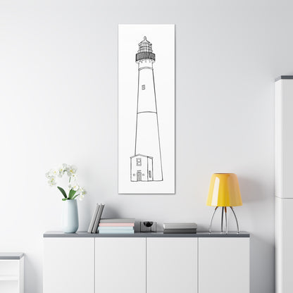 Barnegat Lighthouse Canvas Gallery Wrap