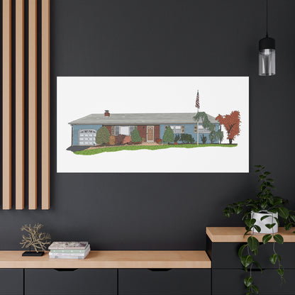 Custom Drawing Canvas Art Print