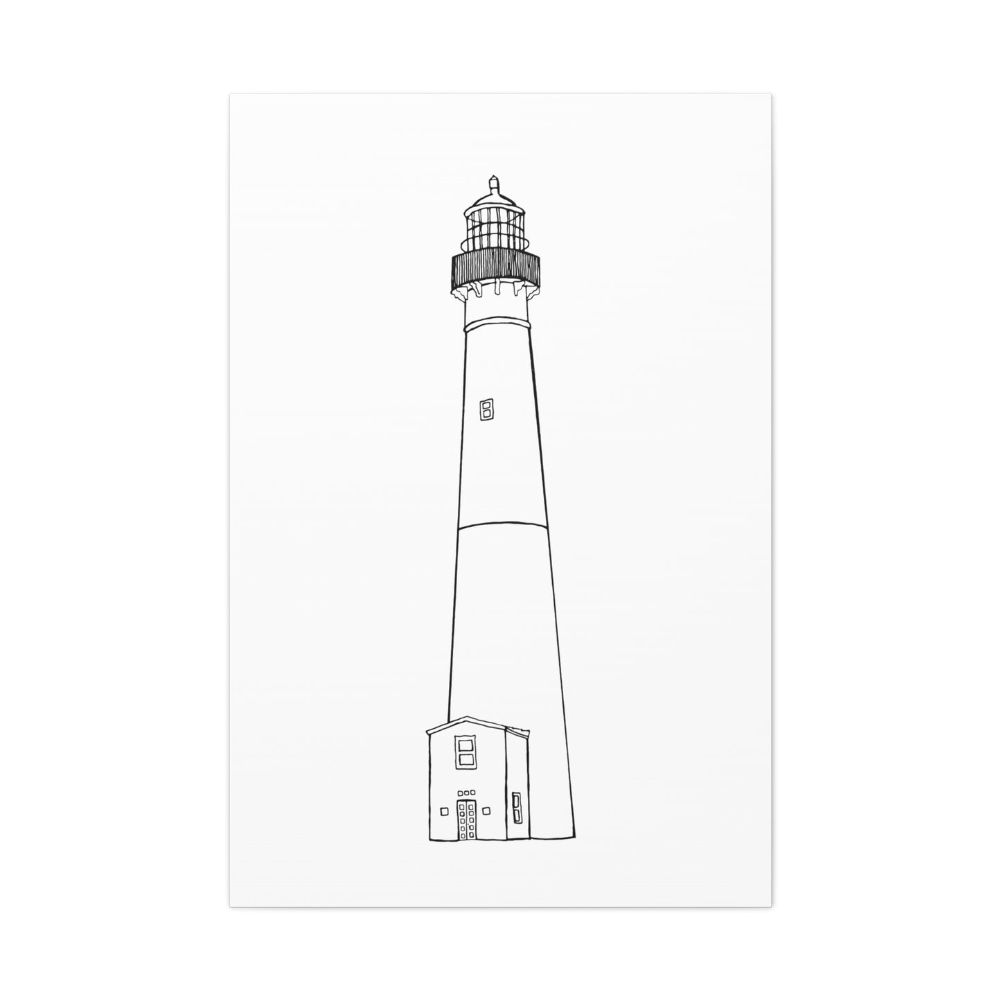 Barnegat Lighthouse Canvas Gallery Wrap