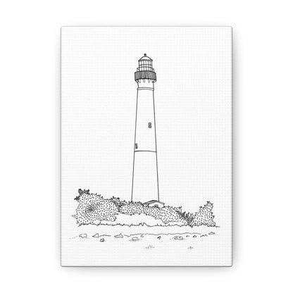 Barnegat Lighthouse Canvas Gallery Wrap