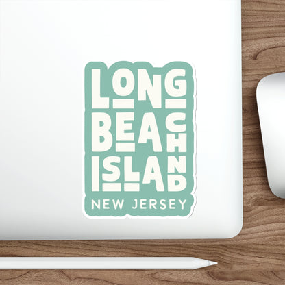 Retro LBI Die-Cut Sticker