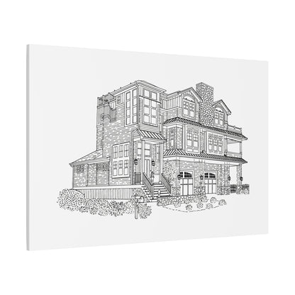 Custom Drawing Canvas Art Print