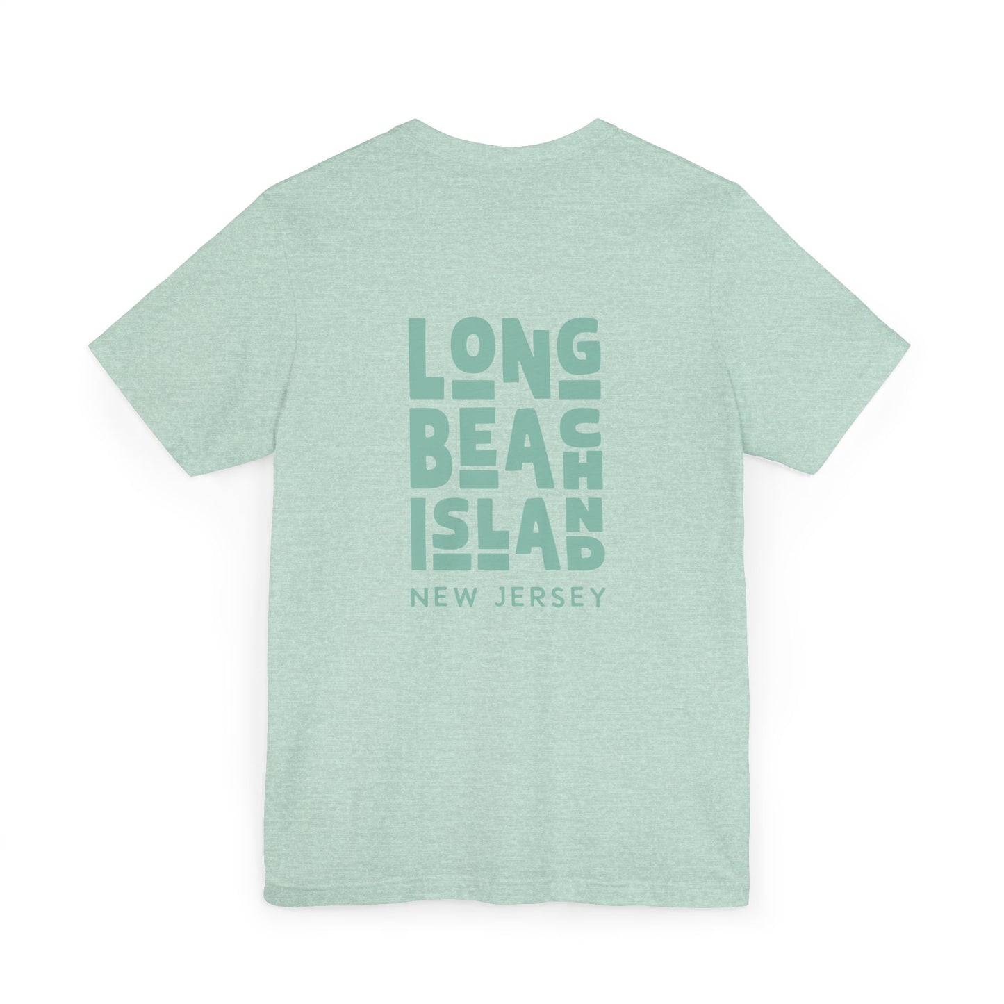 Long Beach Island Unisex Jersey Tee - Perfect Summer Style