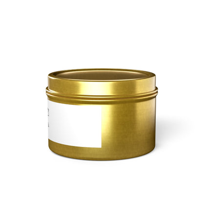 Custom Wedding Tin Candles