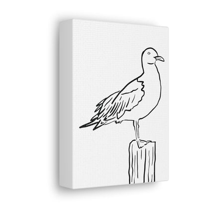 Seagull Canvas Gallery Wrap