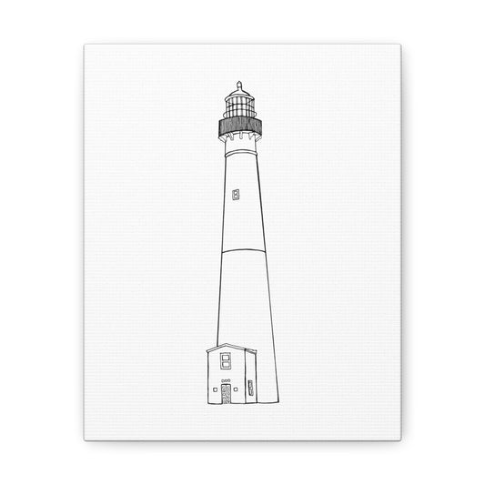 Barnegat Lighthouse Canvas Gallery Wrap