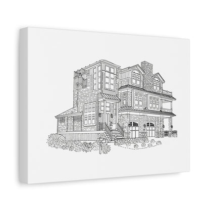 Custom Drawing Canvas Art Print
