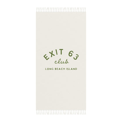 Exit 63 Club Boho Beach Towel - Light