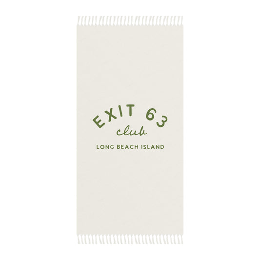 Exit 63 Club Boho Beach Towel - Light