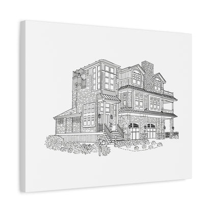 Custom Drawing Canvas Art Print