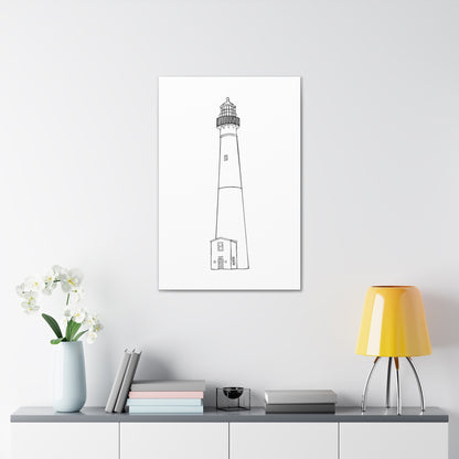 Barnegat Lighthouse Canvas Gallery Wrap