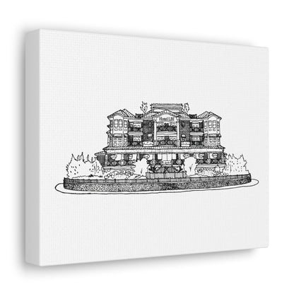 Hotel LBI Canvas Art Print