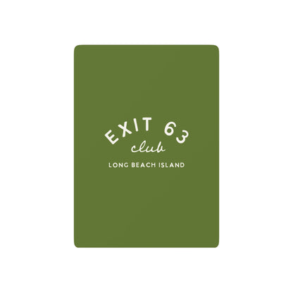 Exit 63 Club Playing Cards