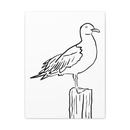 Seagull Canvas Gallery Wrap