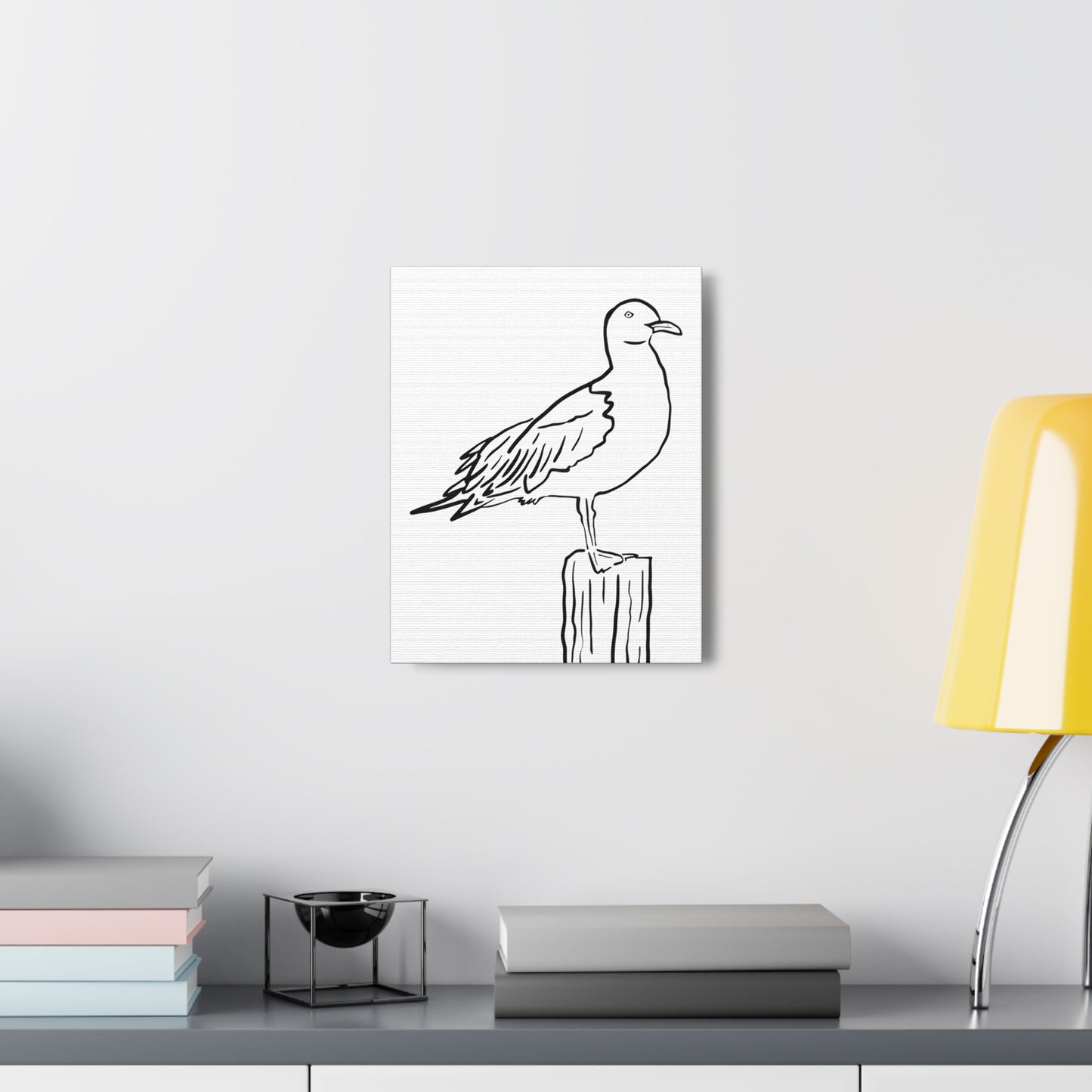 Seagull Canvas Gallery Wrap