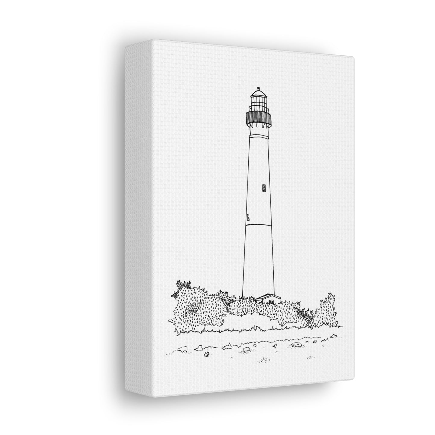 Barnegat Lighthouse Canvas Gallery Wrap