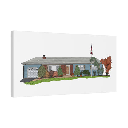 Custom Drawing Canvas Art Print