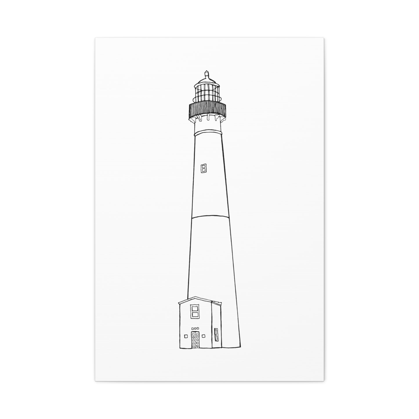 Barnegat Lighthouse Canvas Gallery Wrap