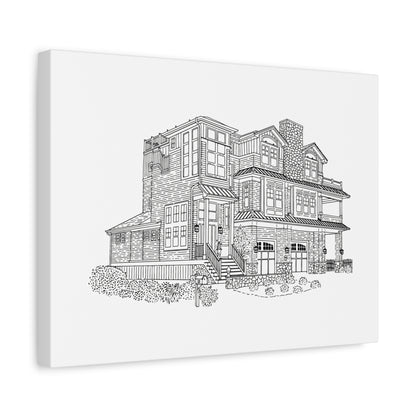 Custom Drawing Canvas Art Print