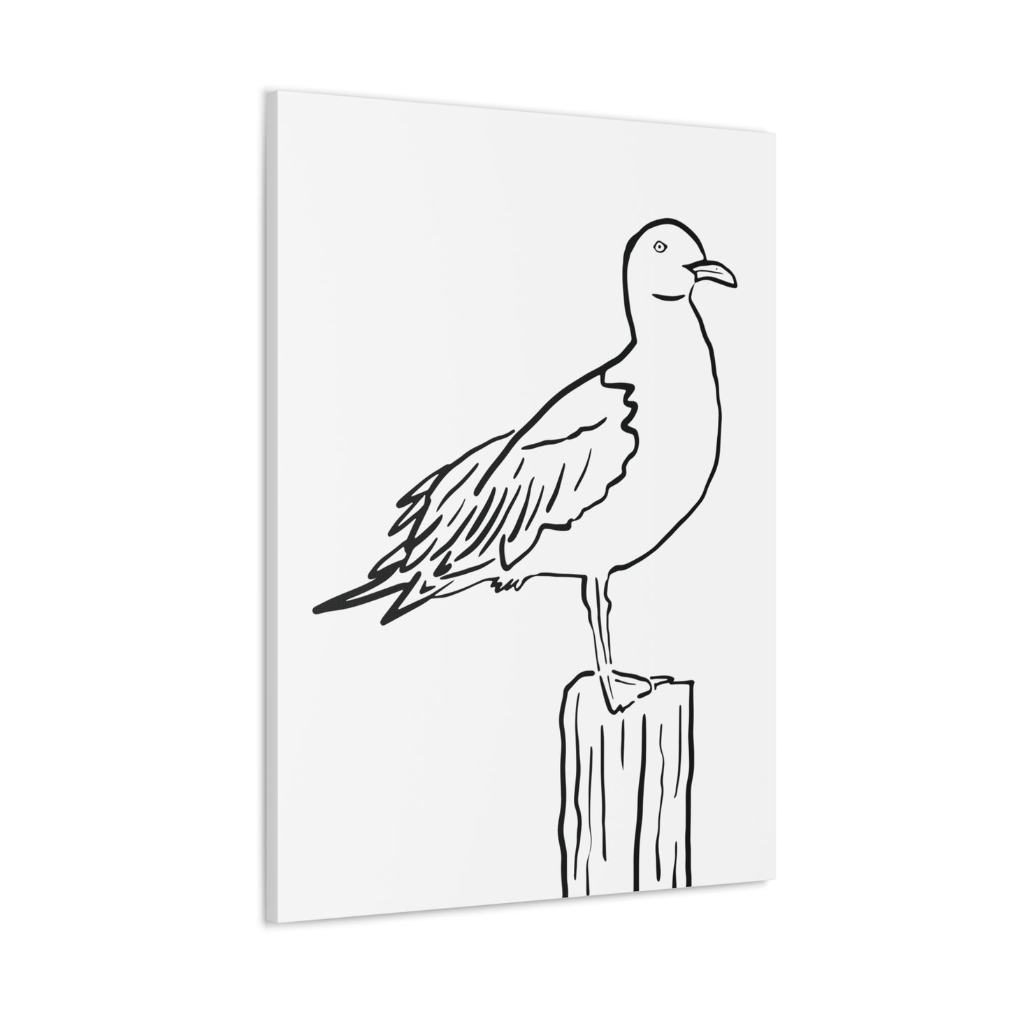 Seagull Canvas Gallery Wrap