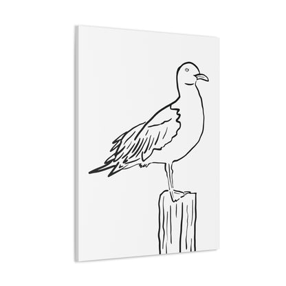 Seagull Canvas Gallery Wrap