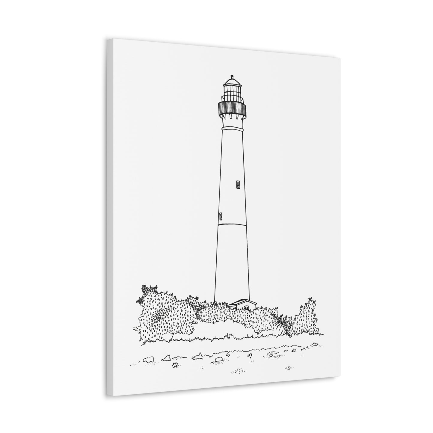 Barnegat Lighthouse Canvas Gallery Wrap