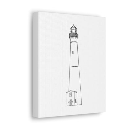 Barnegat Lighthouse Canvas Gallery Wrap