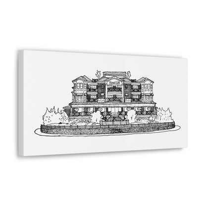 Hotel LBI Canvas Art Print