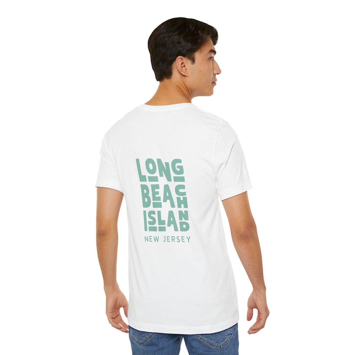 Long Beach Island Unisex Jersey Tee - Perfect Summer Style