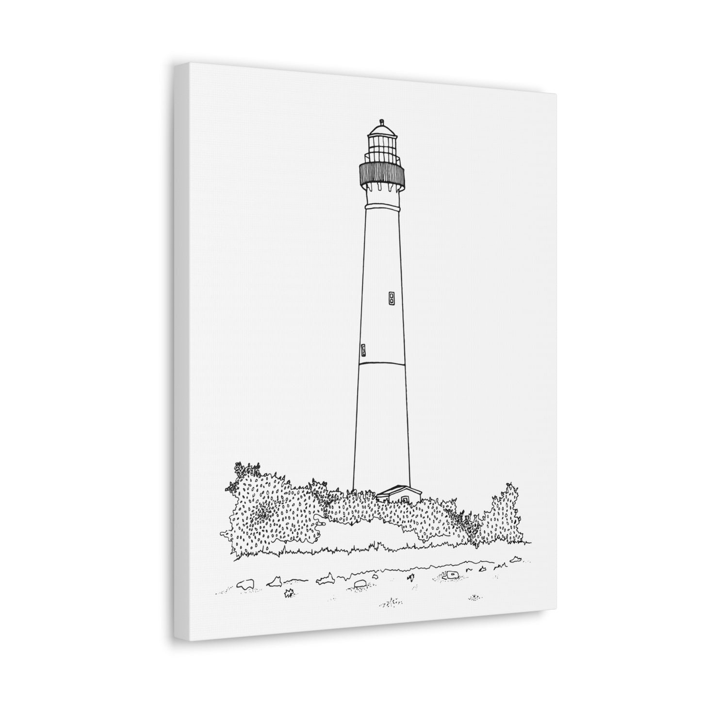 Barnegat Lighthouse Canvas Gallery Wrap