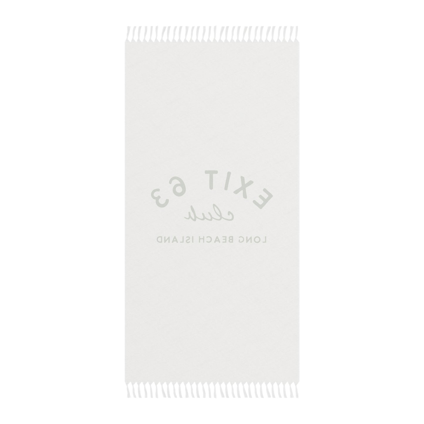 Exit 63 Club Boho Beach Towel - Light