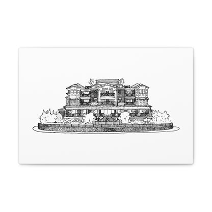 Hotel LBI Canvas Art Print