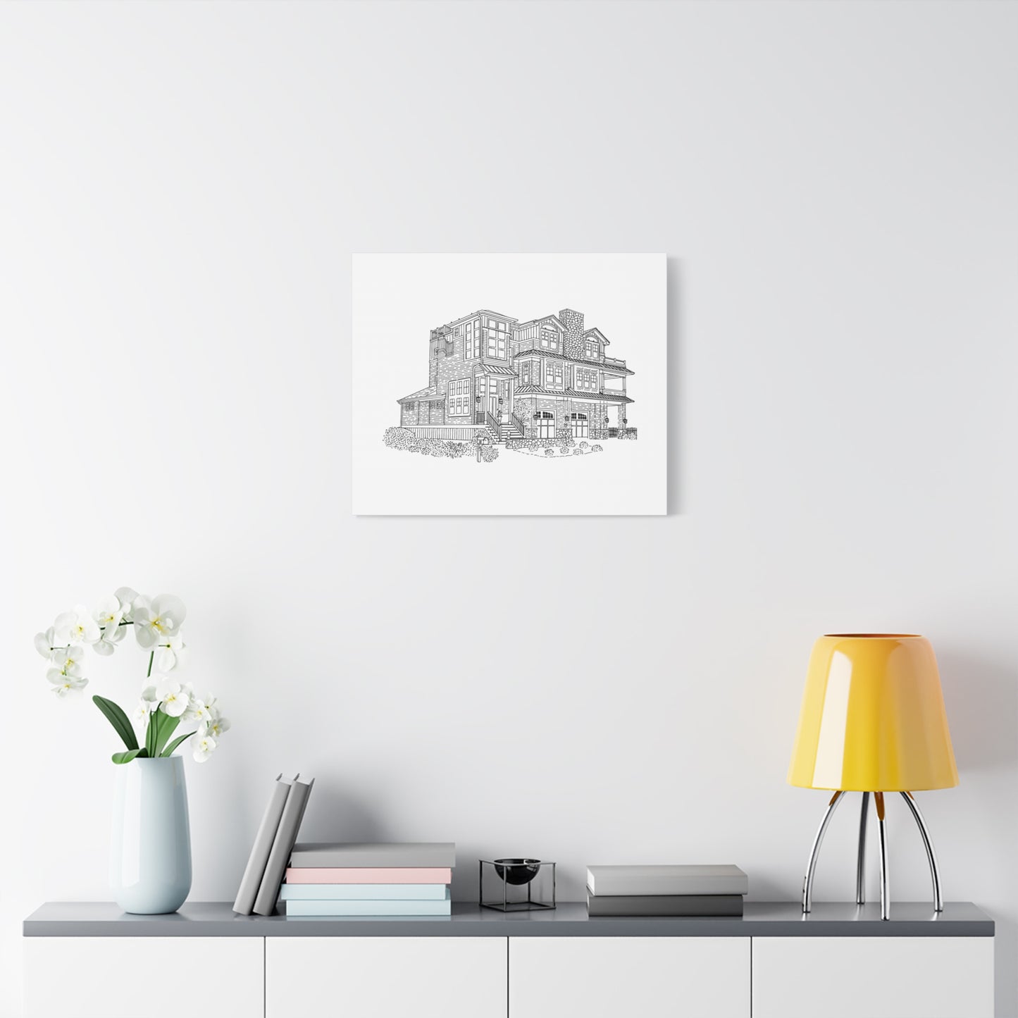 Custom Drawing Canvas Art Print