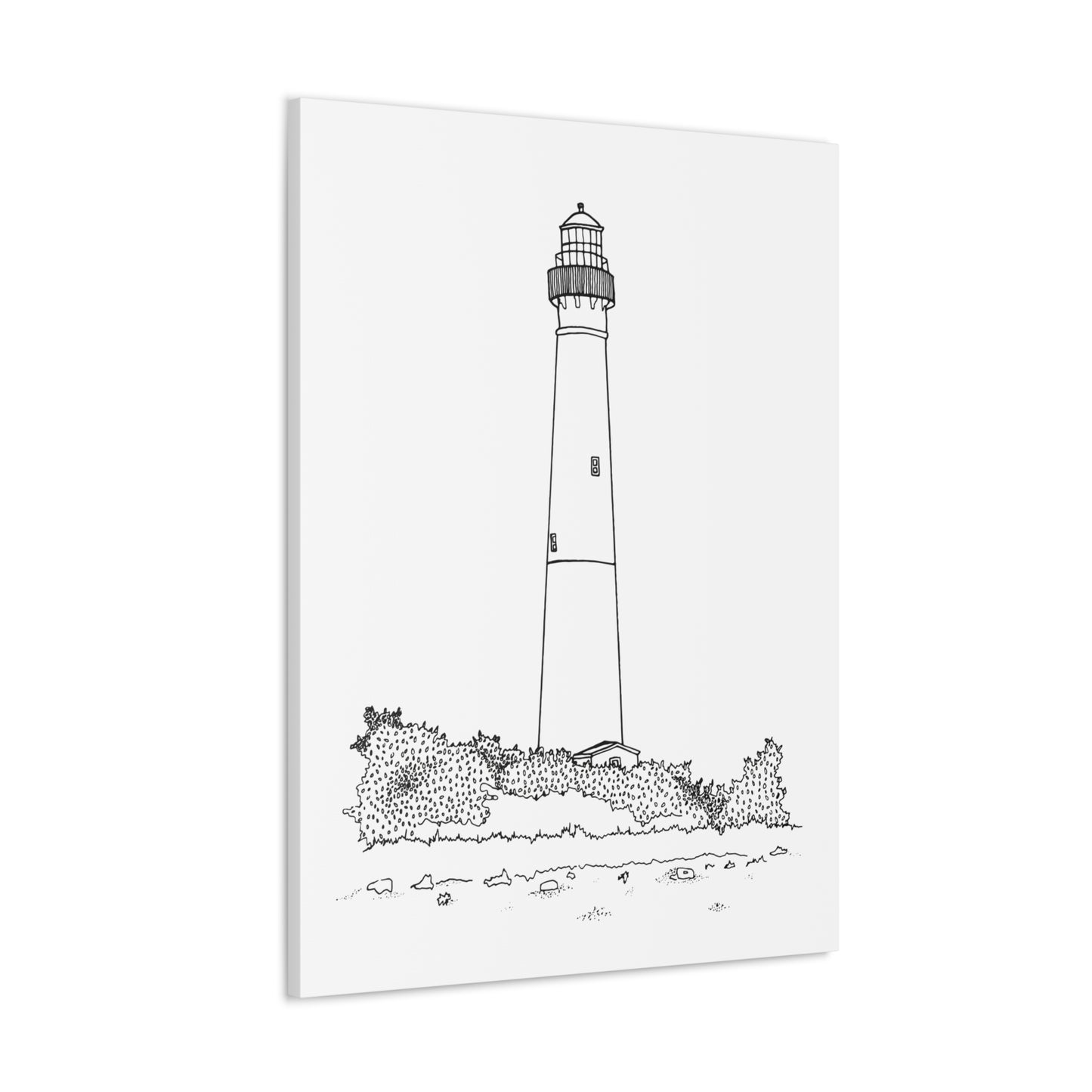 Barnegat Lighthouse Canvas Gallery Wrap